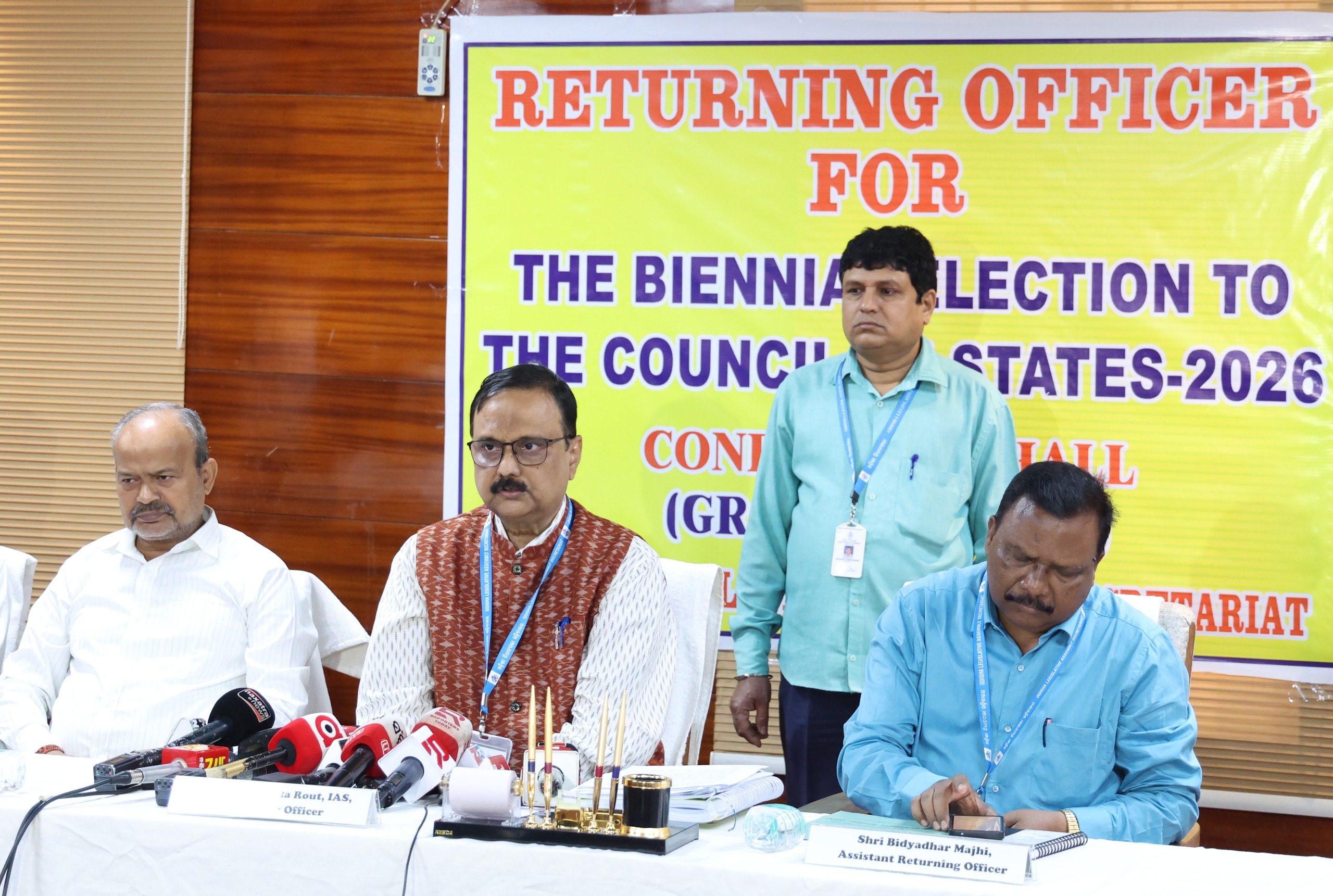 Press Conference by the Secretary-cum-Returning Officer, Odisha Legisl...